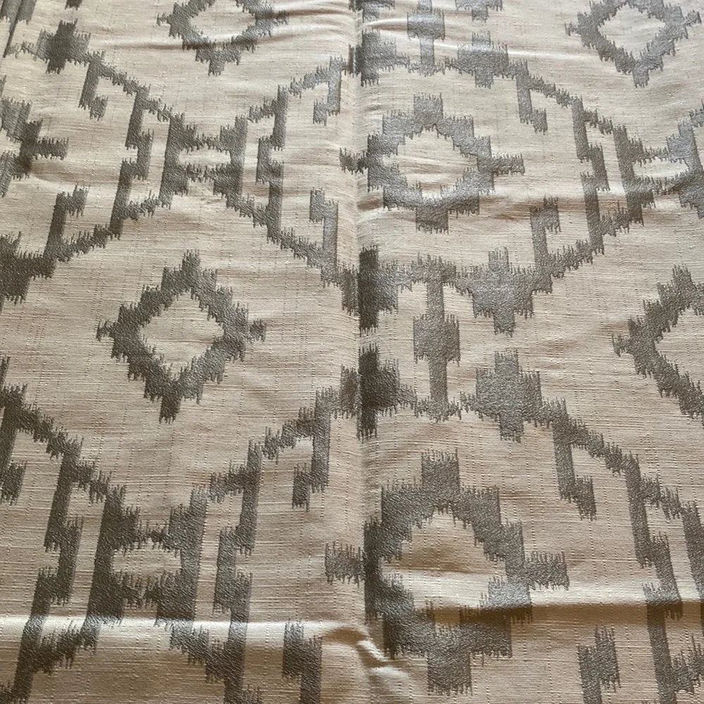 West Elm Ikat Print Curtains (2 Panels)